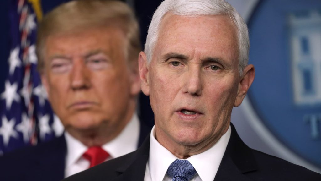 Mike Pence rejects Trump’s call to let U.S. default as he hints at 2024 White House bid