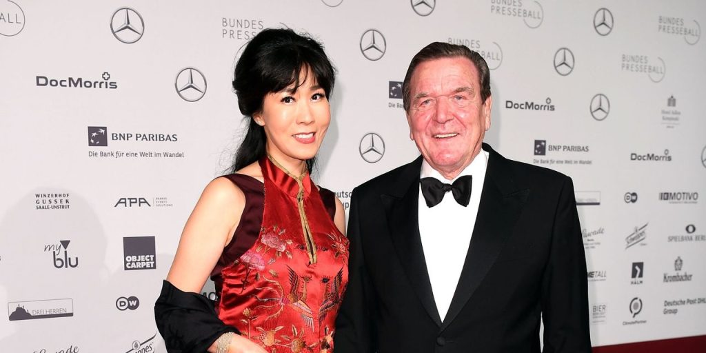 Ex–German chancellor’s wife losing role after attending Russian embassy event