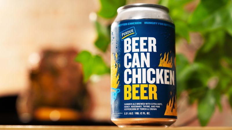 Perdue made its own beer for ‘beer can chicken’