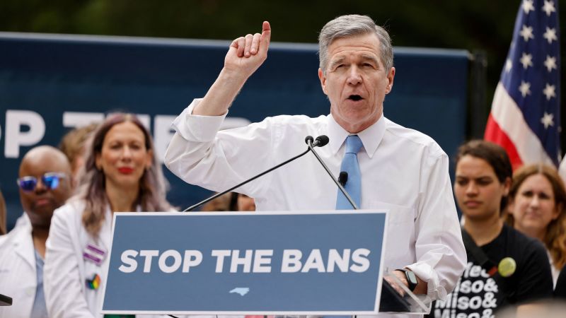 North Carolina’s GOP-led General Assembly overrides Democratic governor’s 12-week abortion ban veto