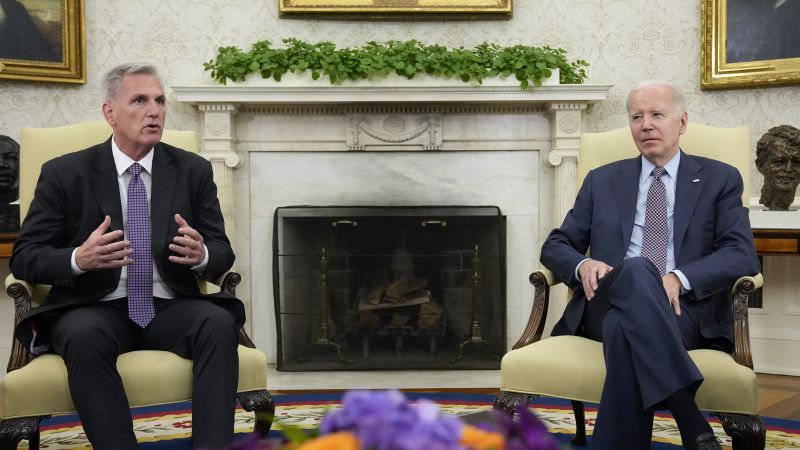 Biden and McCarthy are projecting optimism, but there’s still no debt limit deal