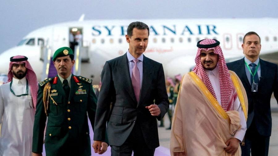 Syrian president Assad attends Arab League summit