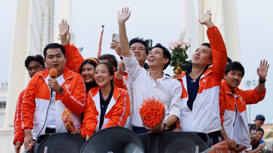 Thailand’s Harvard-educated election winner challenges military’s grip on power