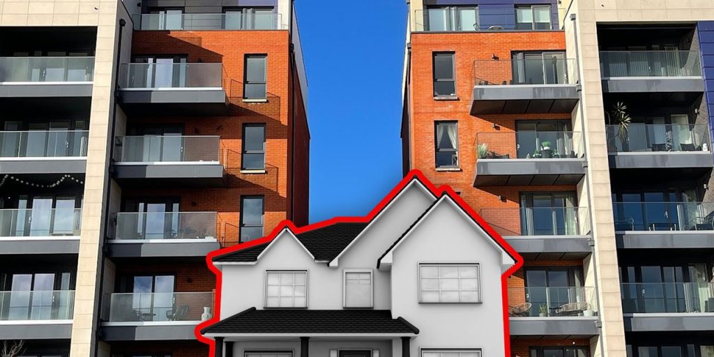 Lawmakers are banning single-family zoning. But are apartment buildings the ‘silver bullet’ for America’s housing shortage?