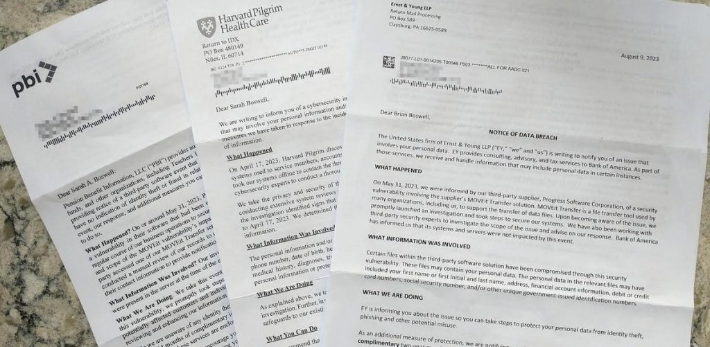 What To Do When You Receive A Data Breach Letter