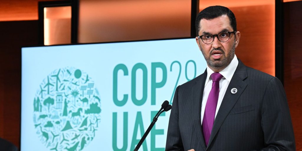 UAE oil exec and leader of COP28 climate summit tells U.N., energy industry to ‘get after gigatons’ of emissions