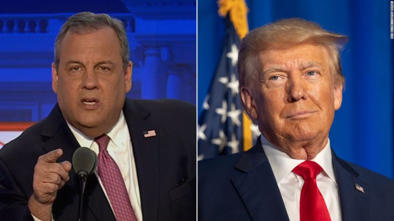 Chris Christie takes up debate time to send Trump a clear message