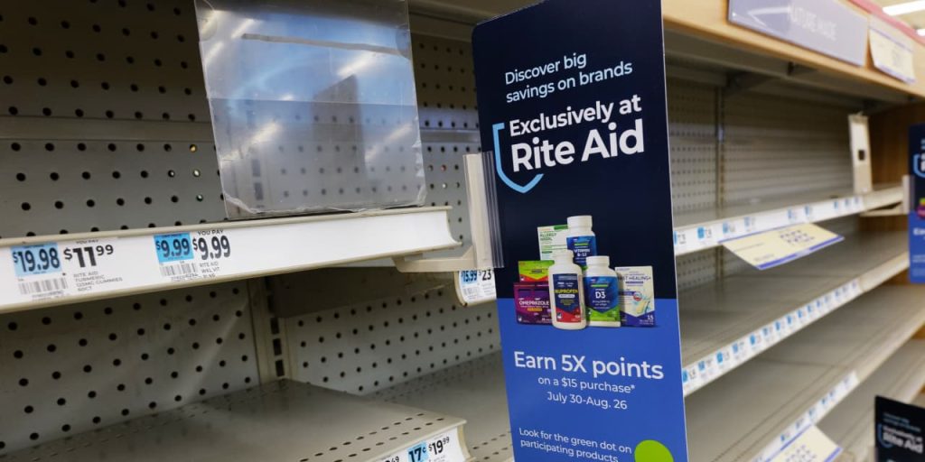Rite Aid Bankruptcy Shows Defaults Worsening