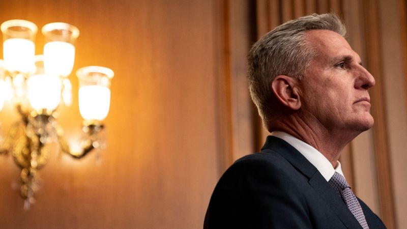 Why McCarthy decided to take on his right flank and prevent the shutdown