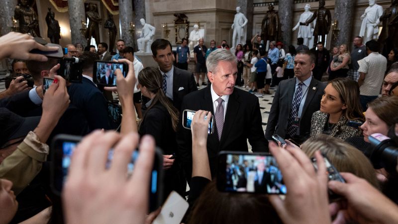 House braces for key vote in push for McCarthy’s ouster