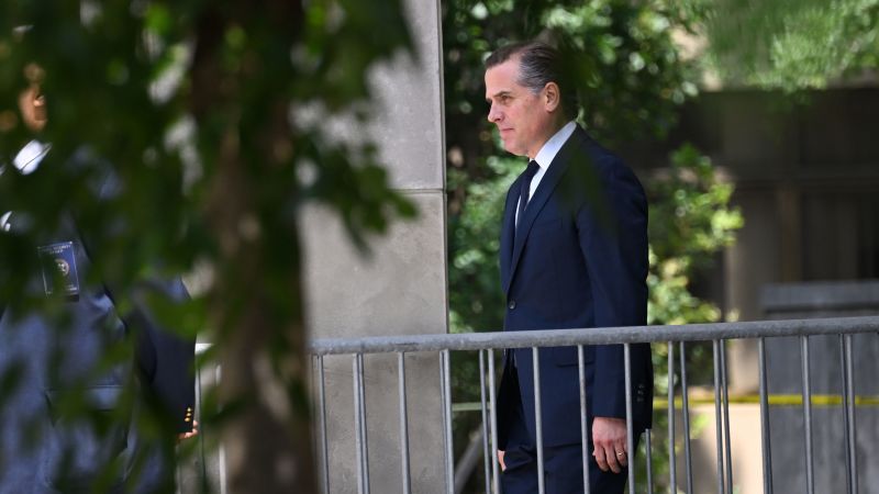 Hunter Biden tells judge he’ll seek to dismiss gun charges