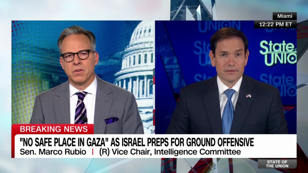 Rubio: Hamas pattern of using civilians as human shields cannot continue