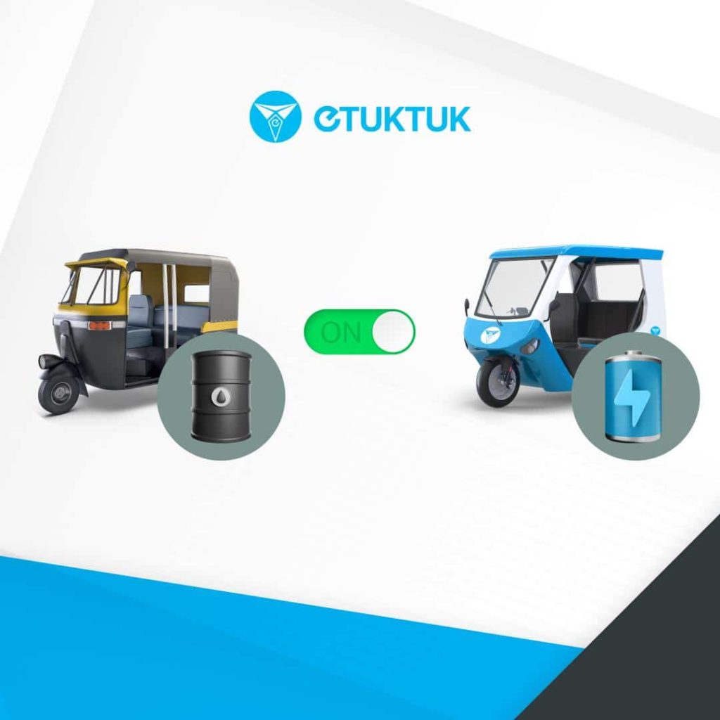 The Token Of AI-powered Electric Vehicle Project eTukTuk
