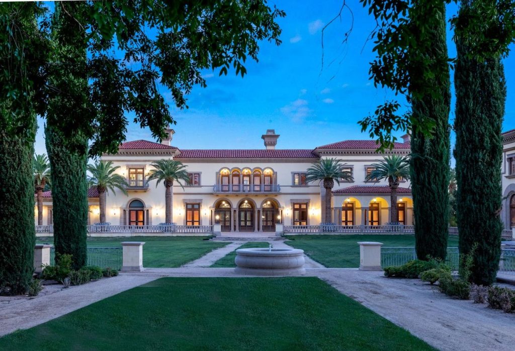 Palatial 110,320-Square-Foot Estate In Las Vegas Seeks $25 Million