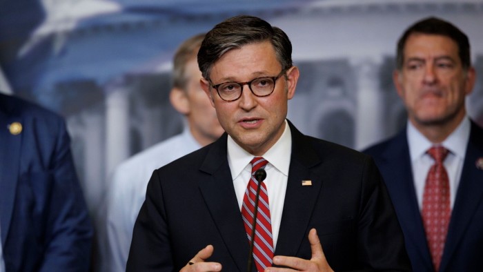 House Republicans reach deal on Trump’s $3tn budget bill, Johnson says